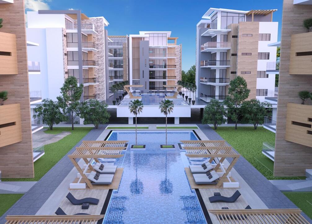 Proyecto de Apartamentos en Bàvaro -Los Corales Zona Céntrica a 300 Metros de la Playa