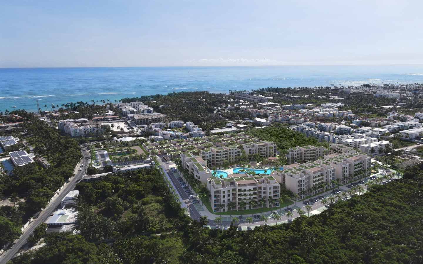 Proyecto de Apartamentos Cerca de la Playa Los Corales Bávaro Secret Garden