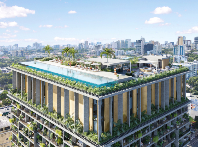Proyecto de Apartamentos en Santo Domingo Distrito Nacional con Vista al Mar en Zona Universitaria Jardines de Bellas Artes